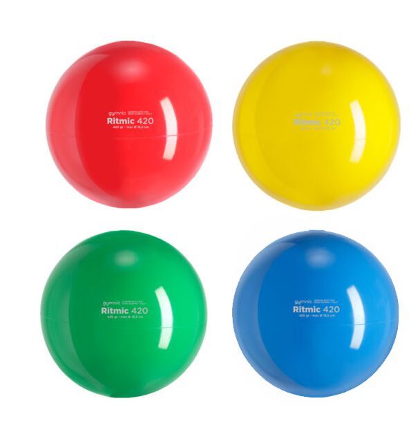 Gymnastikball Ritmic Official 420 g in 4 Farben